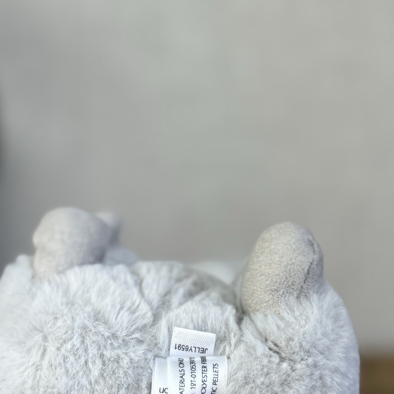 Jellycat Misty Chinchilla - Small Grey/Silver Beanie Chinchilla Pocket Pal 6"