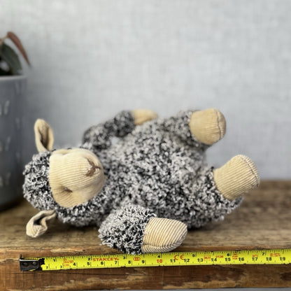 Russ Rolling Meadows - Chester Woolly Sheep Beanie Plush New Tags Grey Sheep 8"