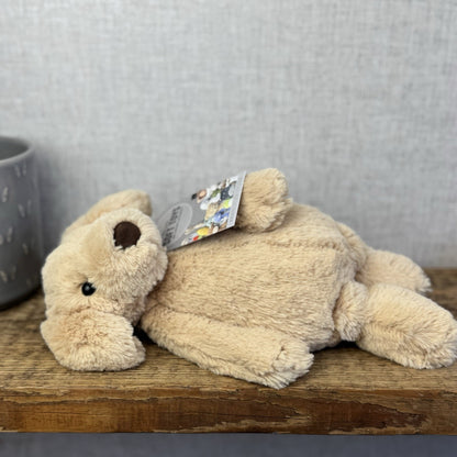 Jellycat Medium Bashful Labrador - Medium Golden Dog Pup Retired Old Plush 12"