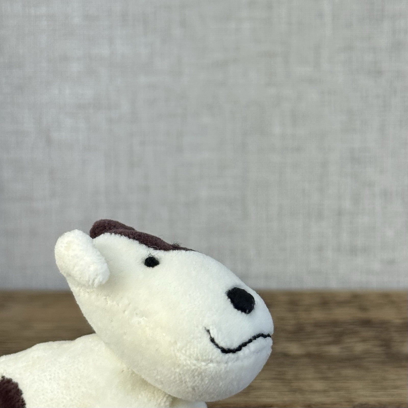 Jellycat Pocket Dog - Vintage Retired Tiny Suede Dog Puppy Mini Plush 4"