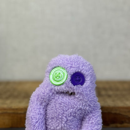 Fuggler Series 3 Sasquoosh Purple Mini Soft Toy Collectible (No tags) Retired