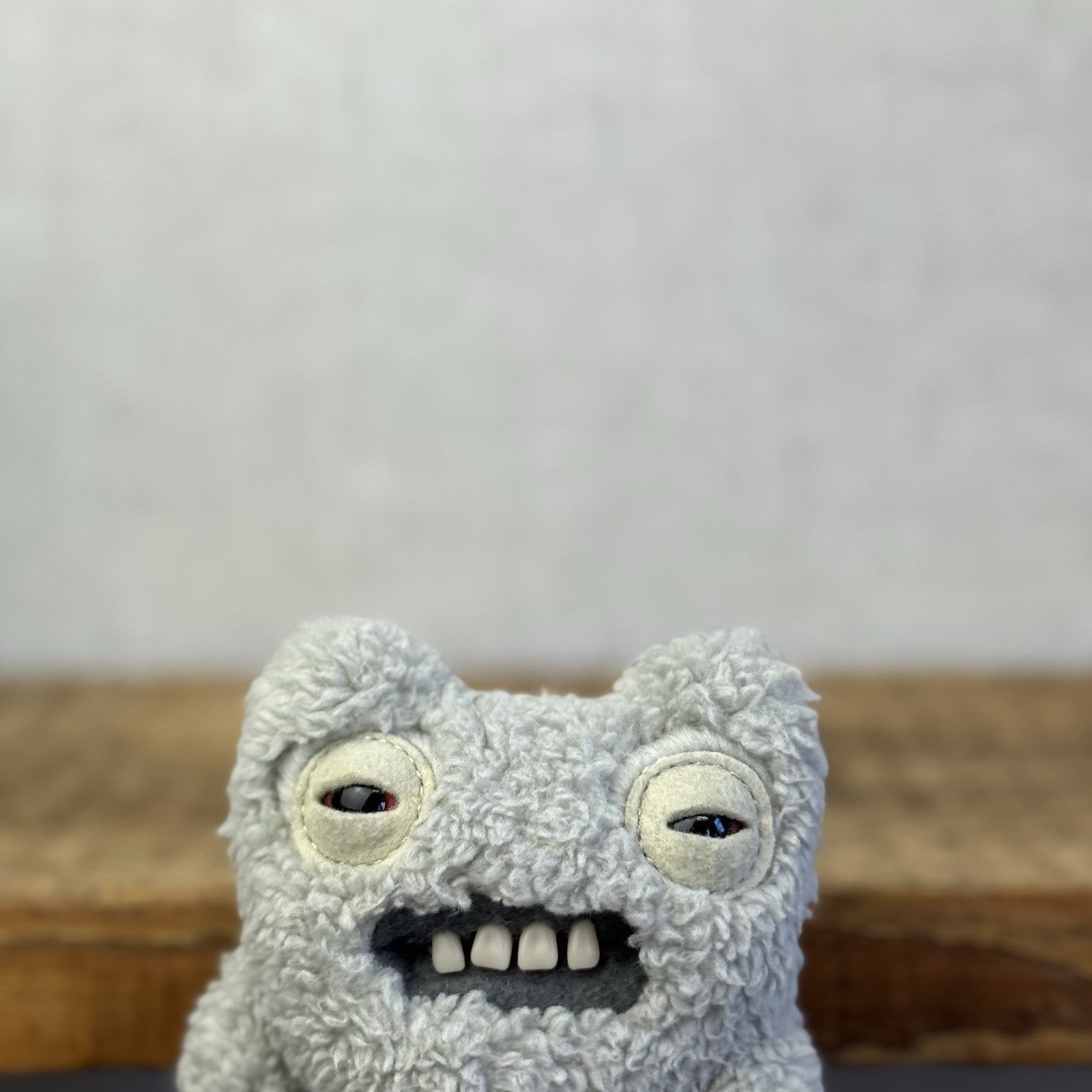 Fuggler Mini Munch Munch Grey Snuggler (Keyring removed) Small Fugg Baby 5"