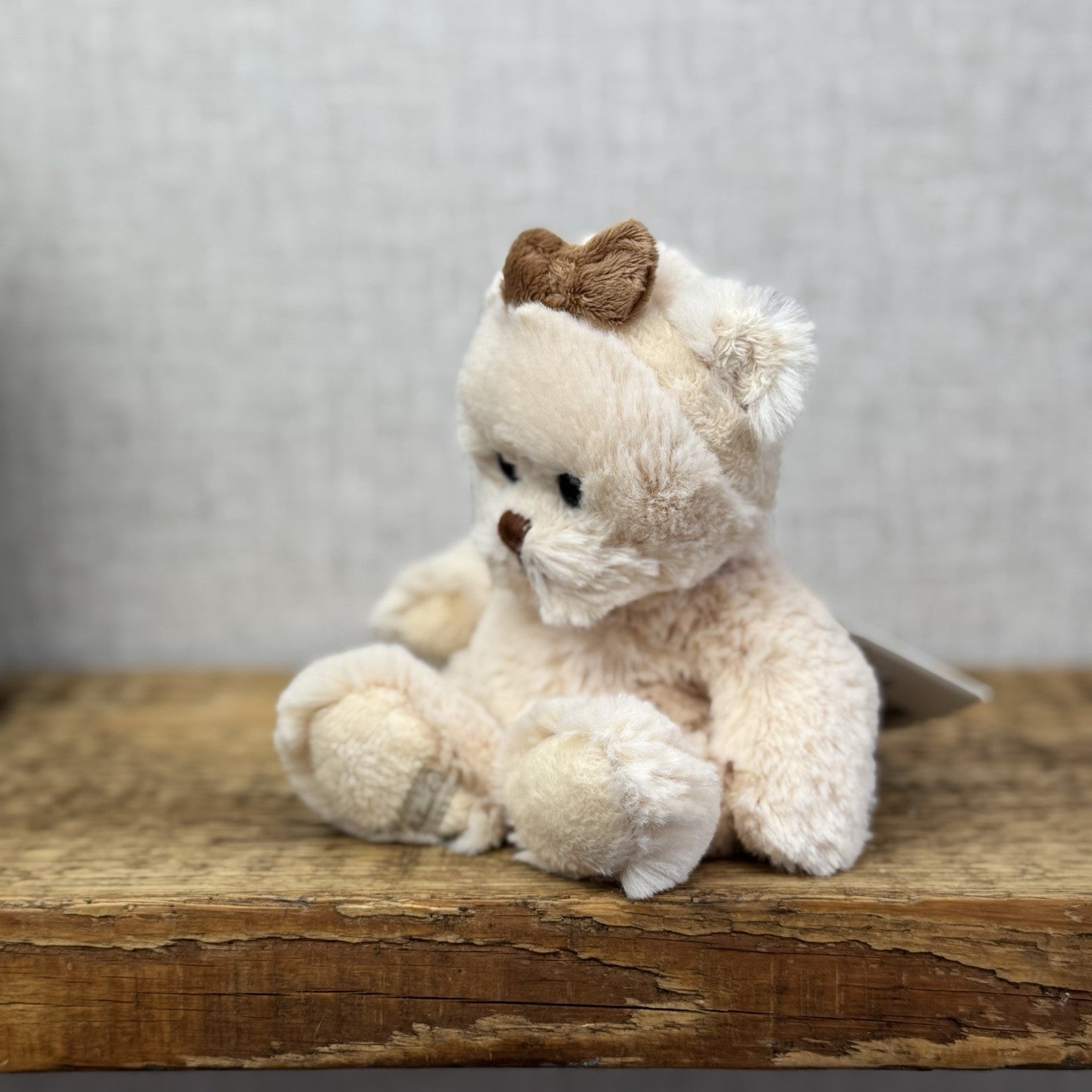 Bukowski Bears - Caroline Bear Small Collectible Beanie Bear With Bow New Tags
