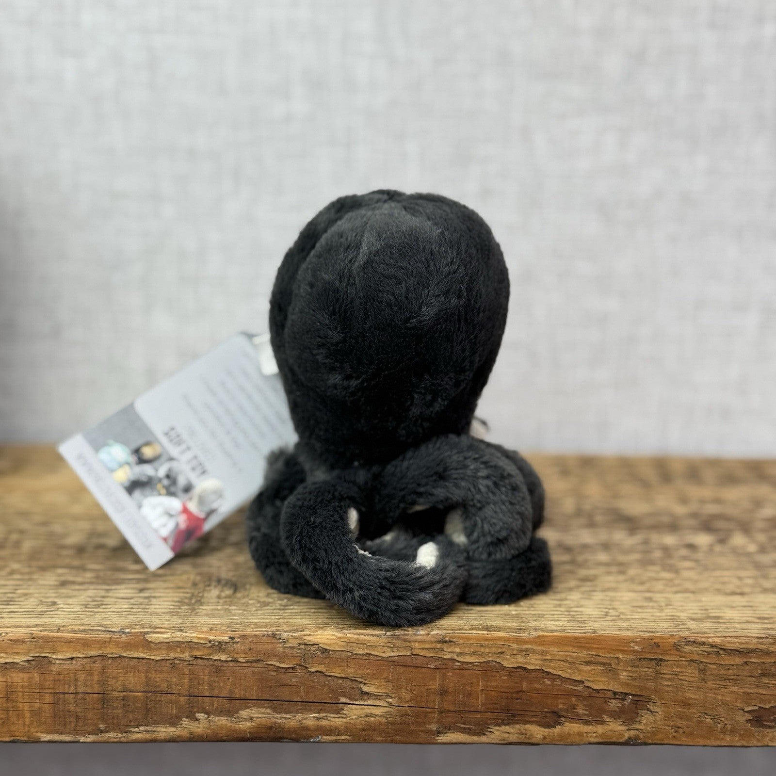 Jellycat Baby Inky Octopus - Tiny Black Octopus - Sea Small Octopus Beanie 5"