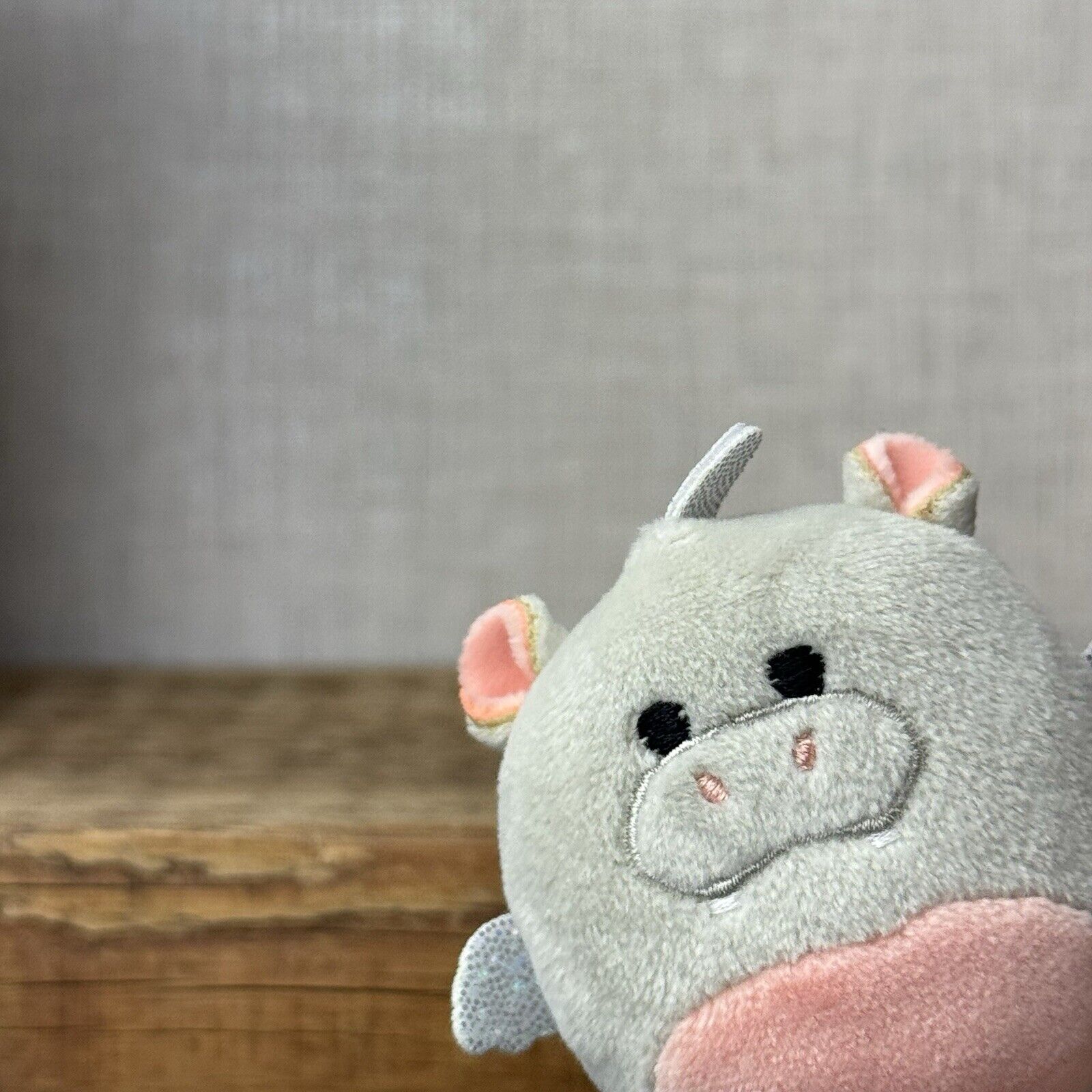 Squishmallows Squishville - Micromallows - Tiny Grey - Haizley Hippocorn 2"