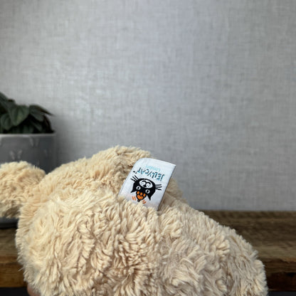 Jellycat Edward Bear Large - Big Light Brown Traditional Beige Bear Rare 17”