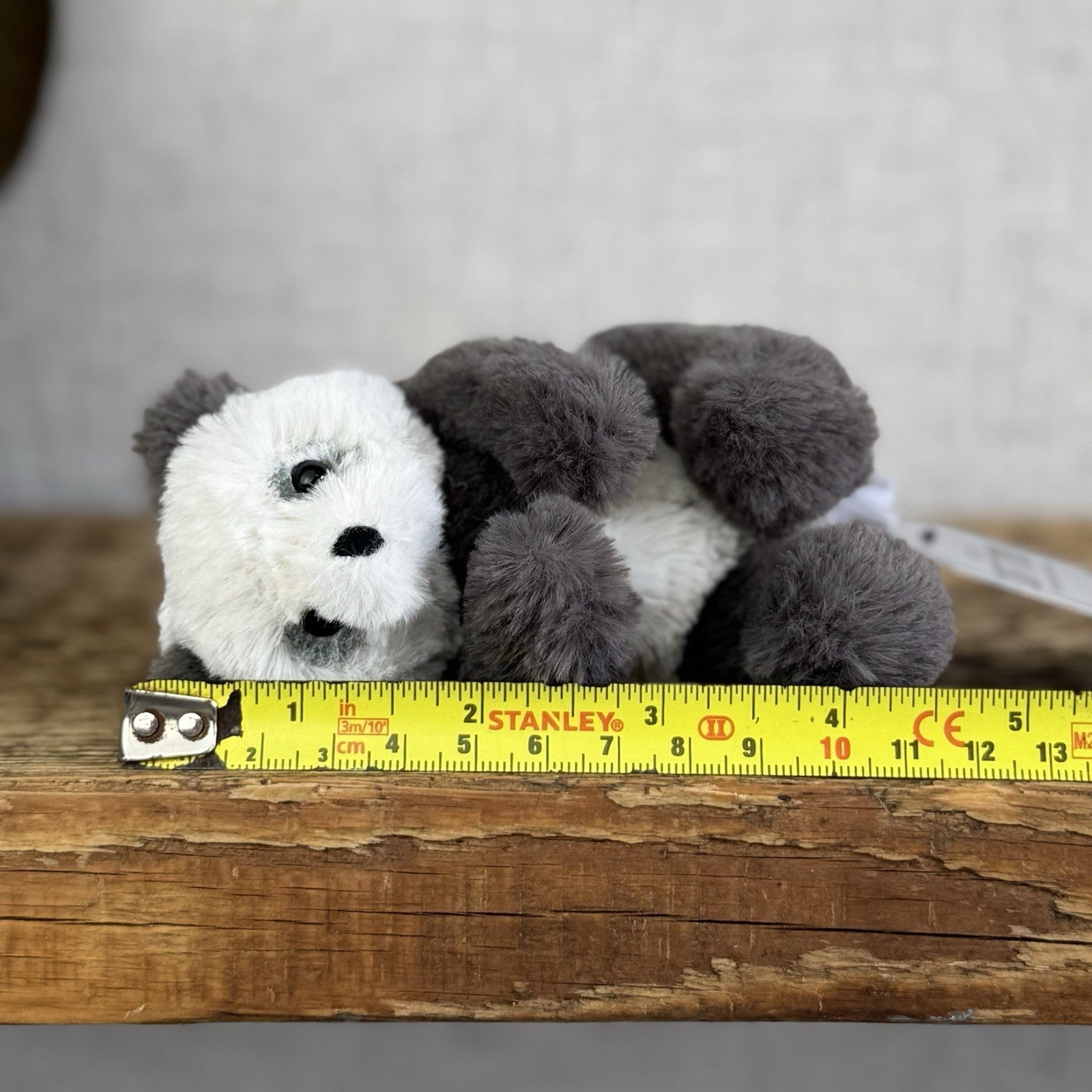 Jellycat Tiny Harry Panda - Tiny Beanie Panda Soft Toy Pocket Pal Size Toy 5”