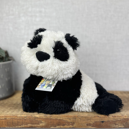 Jellycat Medium Truffles Panda Black White Soft Panda Cushion Vintage (#2)