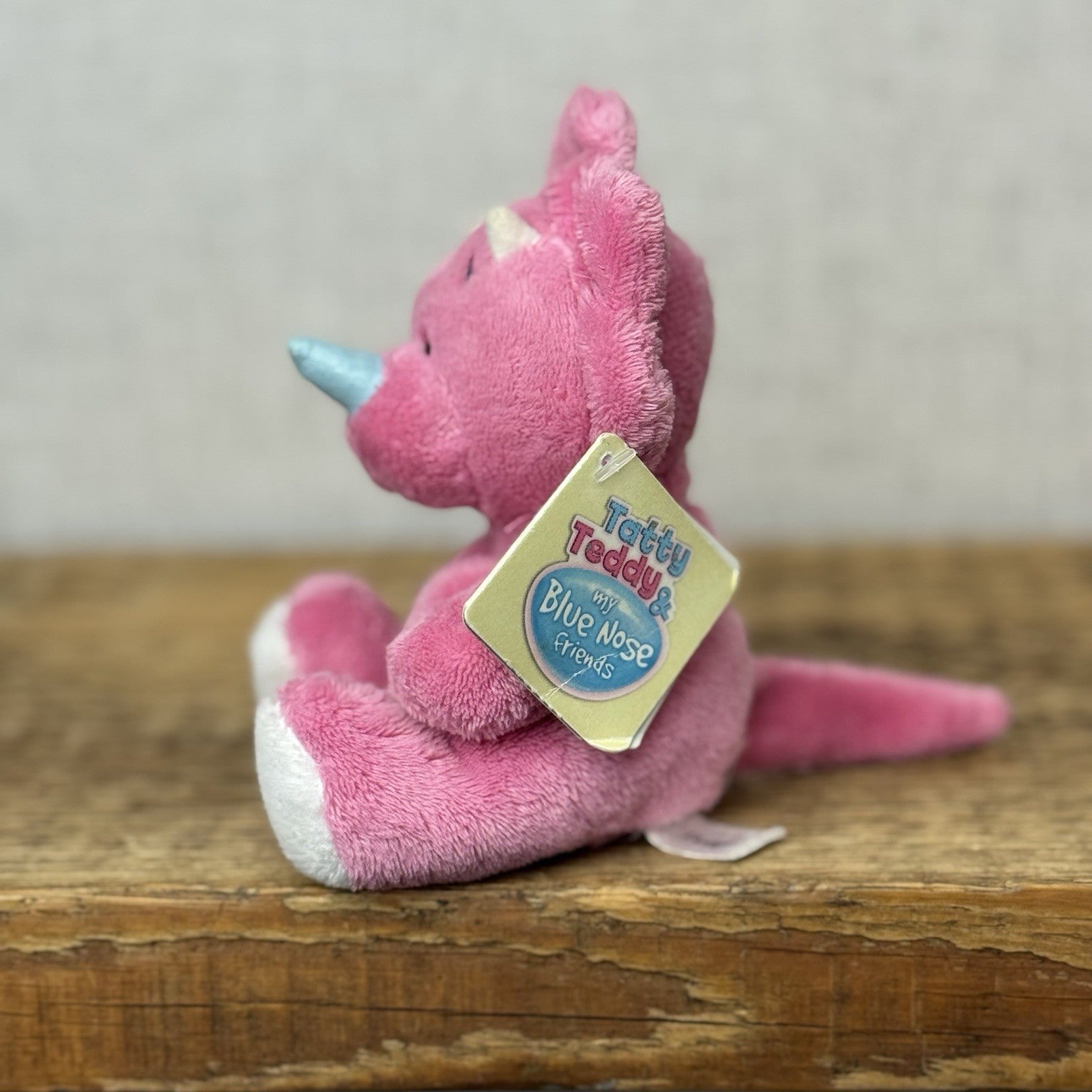Blue Nose Friends Chill The Triceratops - Pink Dinosaur With Tags #38