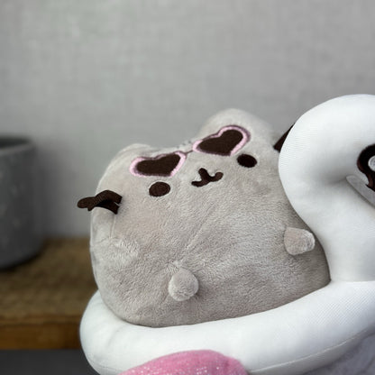 Gund Pusheen Cat - Swan Floatie Pusheen Retired New Without Tags 8"