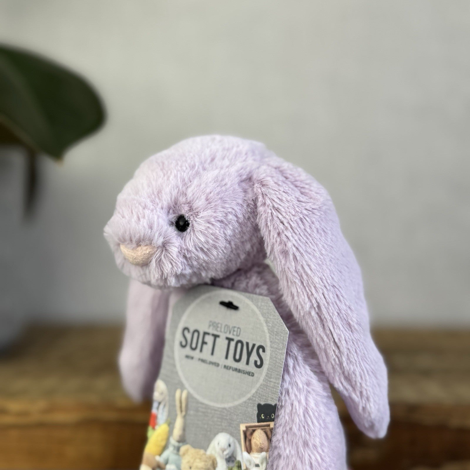 Jellycat Small Hyacinth Bashful Bunny - Little Lilac Purple Bunny Rabbit 8”