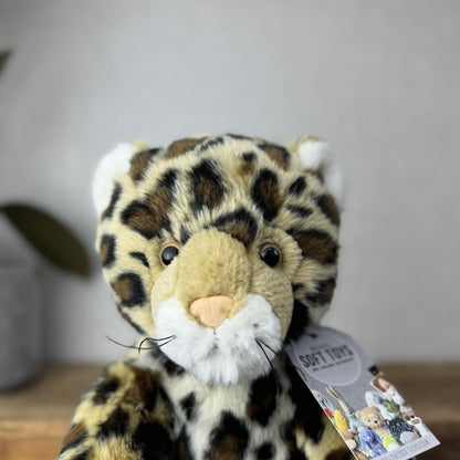 Build A Bear WWF Leopard Cheetah Plush Stuffed Animal 2012 World Wildlife 12"