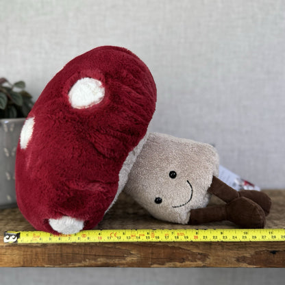 Jellycat Amuseable Mushroom - First Release Original Toadstool Woodland Plush 