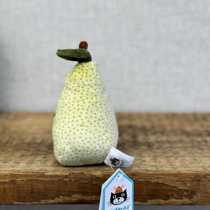 Jellycat Fabulous Fruit Pear -New Small Pear Play Food - Pear Plush Soft Toy 5" 