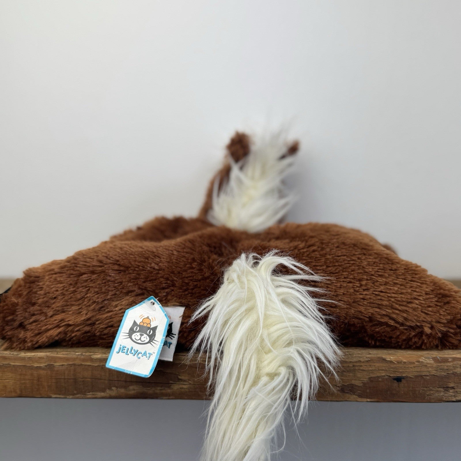 Jellycat Medium Truffles Pony NWT (Tag Imperfect) Vintage Pony Pillow Plush