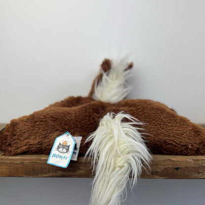Jellycat Medium Truffles Pony NWT (Tag Imperfect) Vintage Pony Pillow Plush