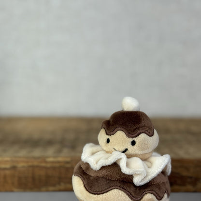 Jellycat Pretty Patisserie Religieuse - Small Cake Pastry Plush Retired 4" (#2)