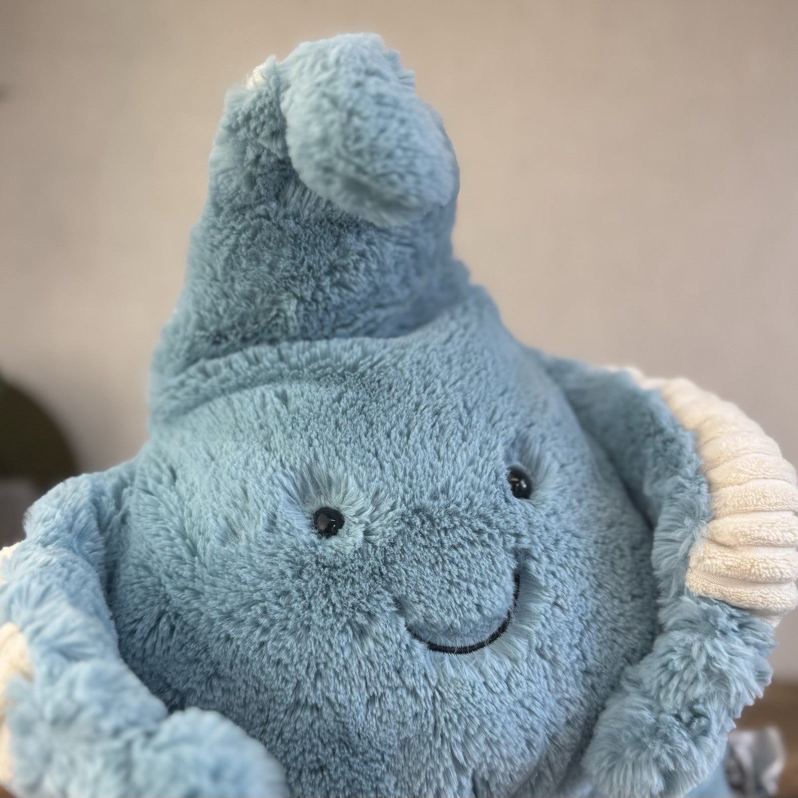 Jellycat Skye Starfish Plush Toy Large Blye Beanie Starfish Plush With Tags 16”