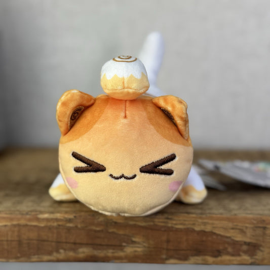 Aphmau MeeMeows - Cinamon Roll Cat Plush Squish Cat Kawai Collectible 5"
