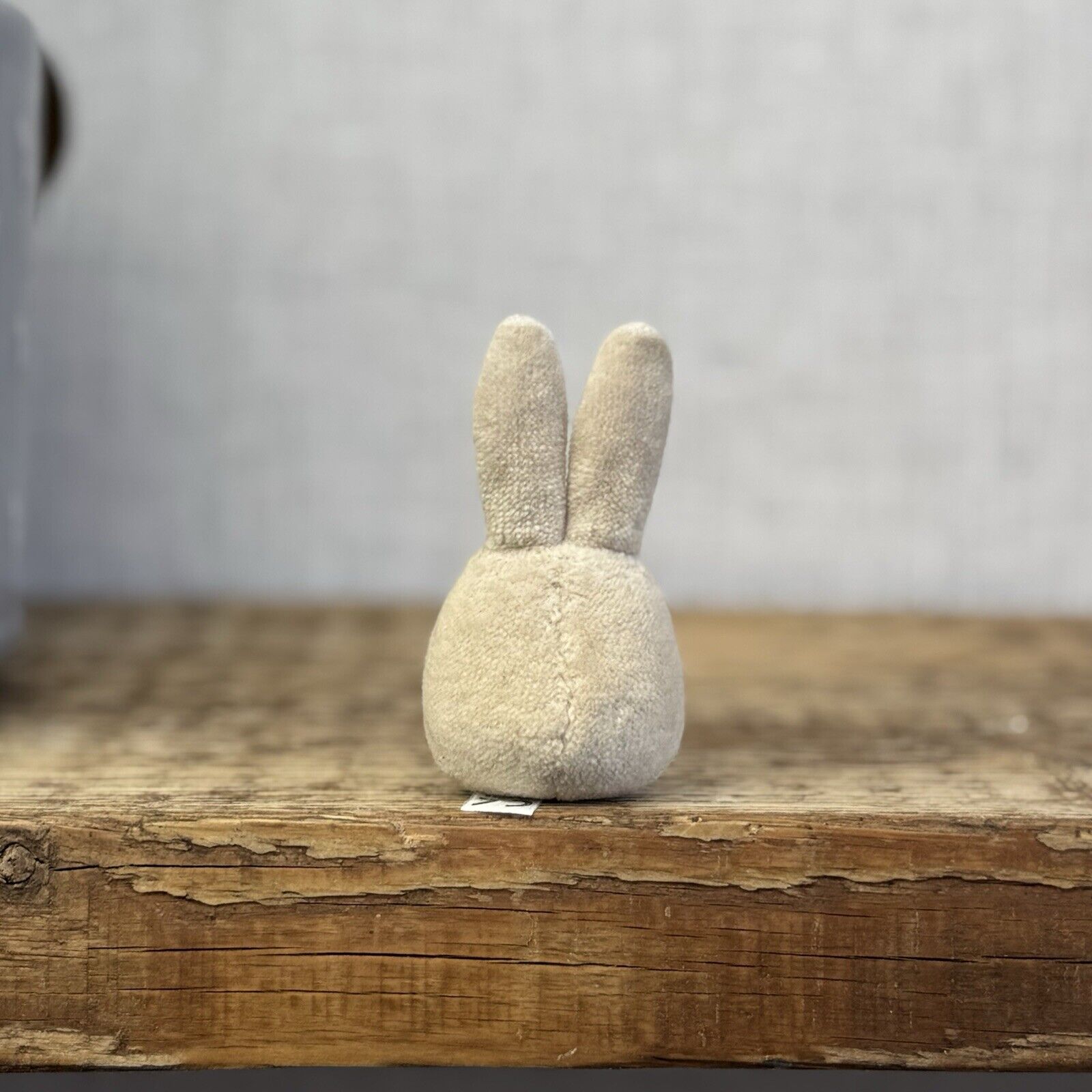 Jellycat Bean Bunny - Tiny Beige Rabbit Bean Vintage Rare Collectible Mini 3"