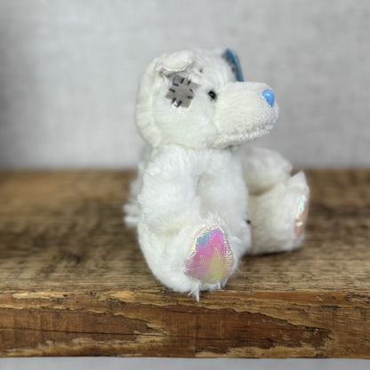 Blue Nose Friends Tinsel #123 - Small With Tags Fox White/Pink Beanie