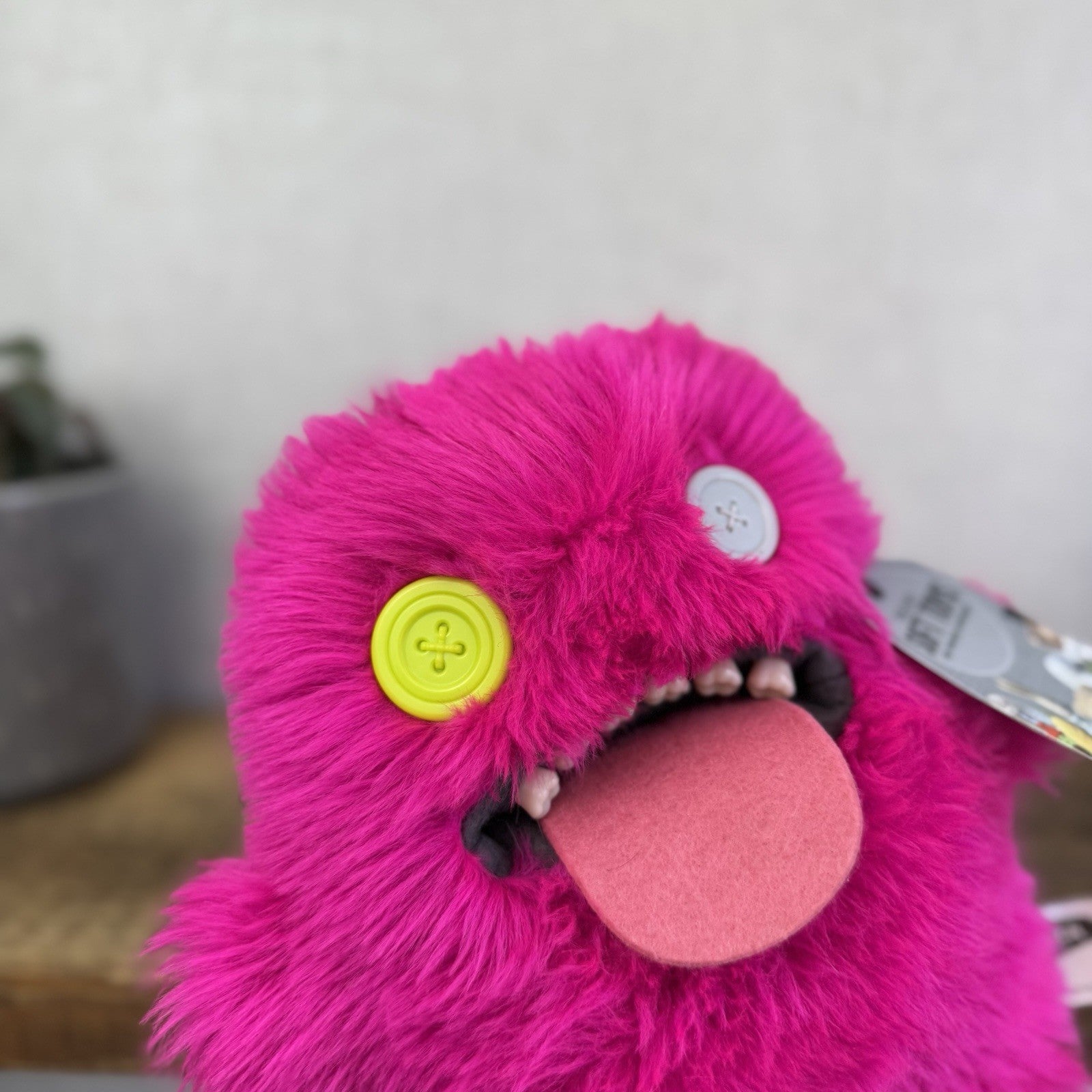 Fuggler Double Trouble - Oogah Boogah Pink Fluffy Funny Ugly Monster (no Baby)