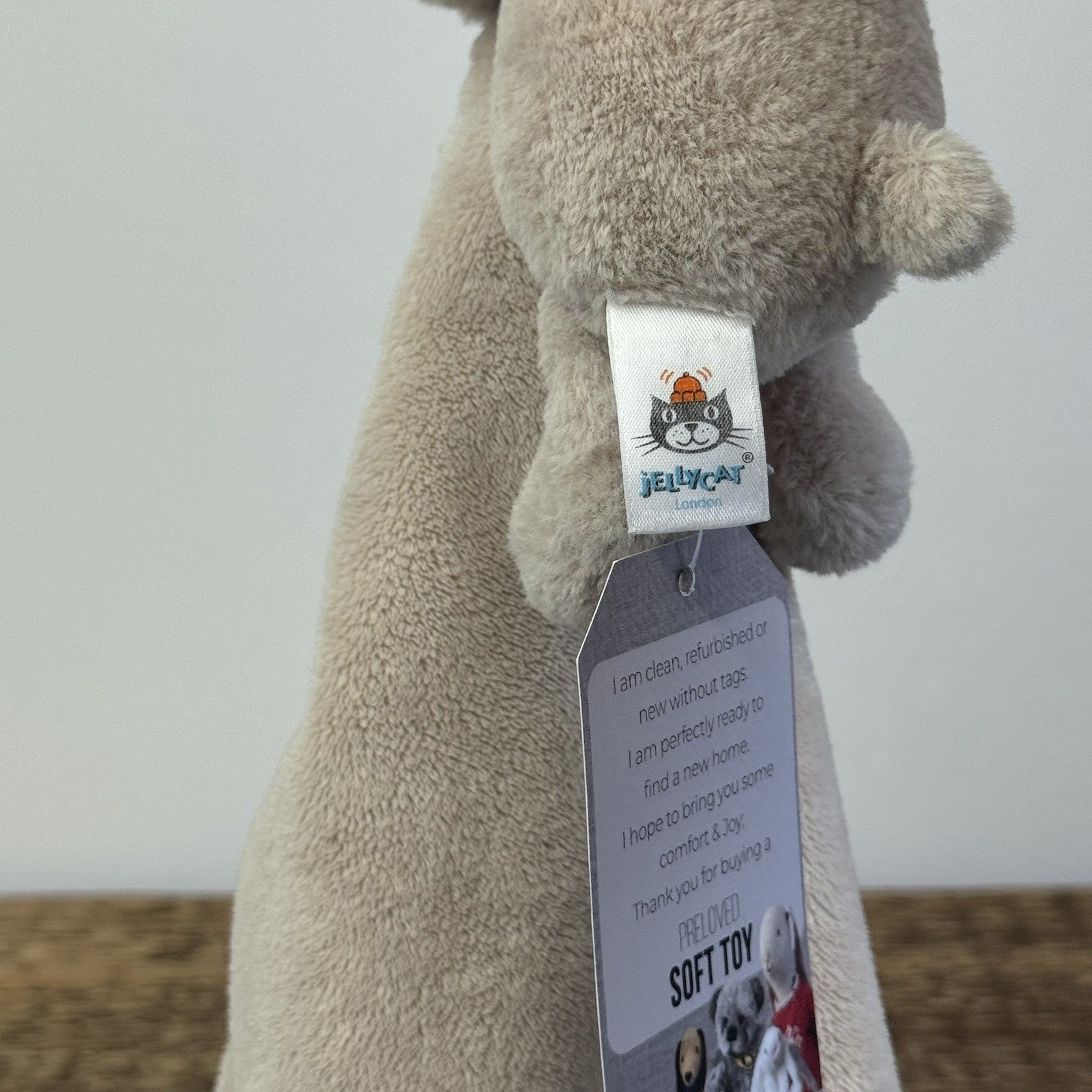 Jellycat Bashful Llama Comforter Soother Lovey Blankie Soft Toy US Exclusive