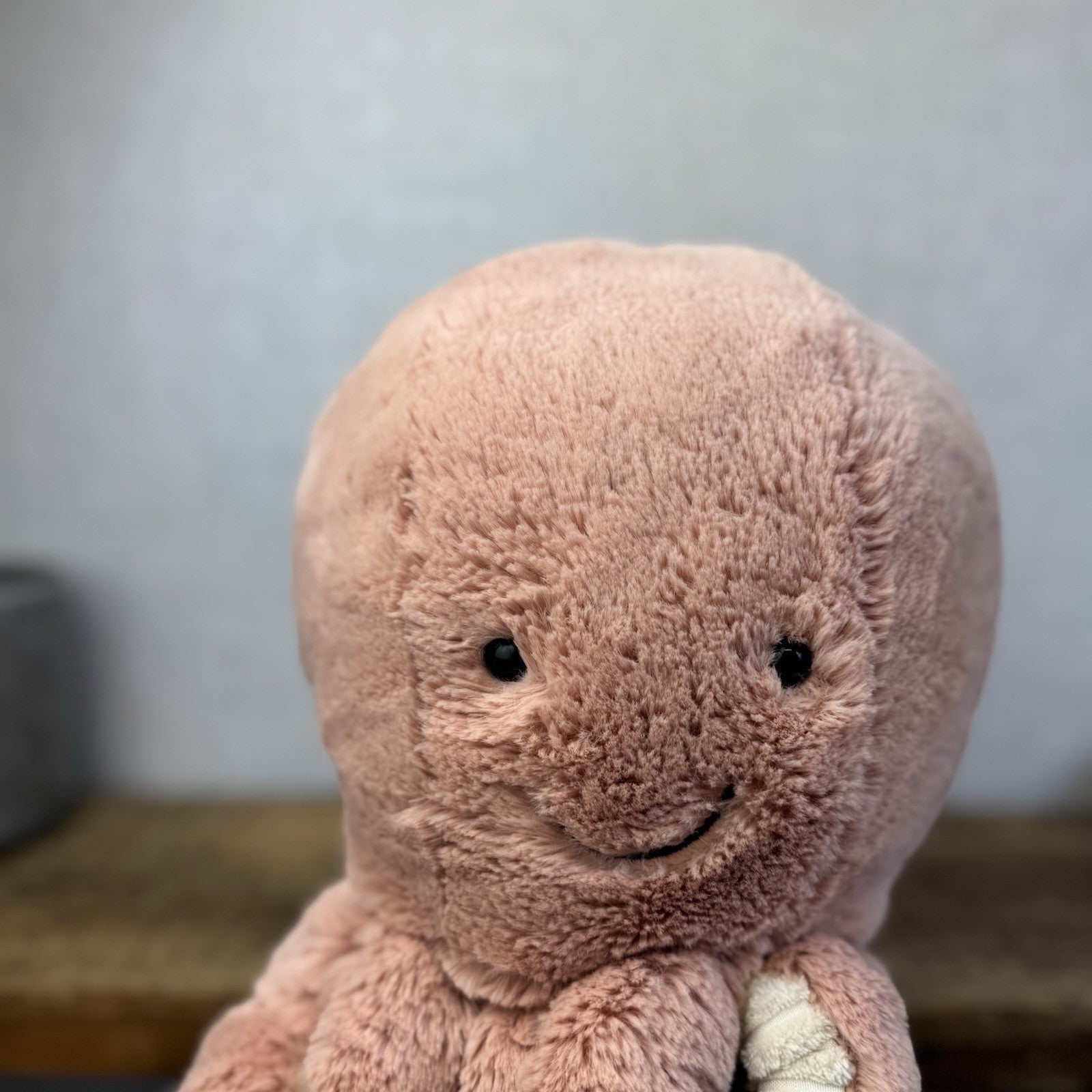 Jellycat Large Odell Octopus - Peach Large Octopus Beanie Retired Pink 20”