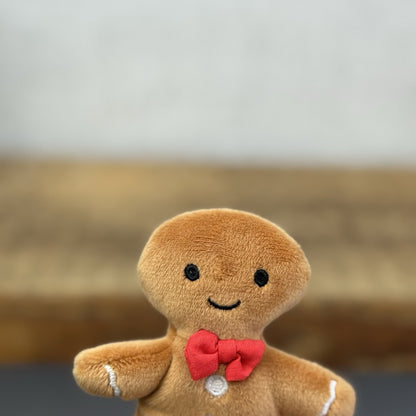 Jellycat Festive Folly Gingerbread Man - Mini Gingerbread Man Tiny BNWT 2"