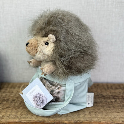 Wrendale Designs - Hannah Dale Soft Toy Mabel Hedgehog New With Bag & Tags