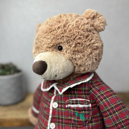 John Lewis Christmas Bed Time Bear - Large & Small (Jellycat Collaboration) Rare