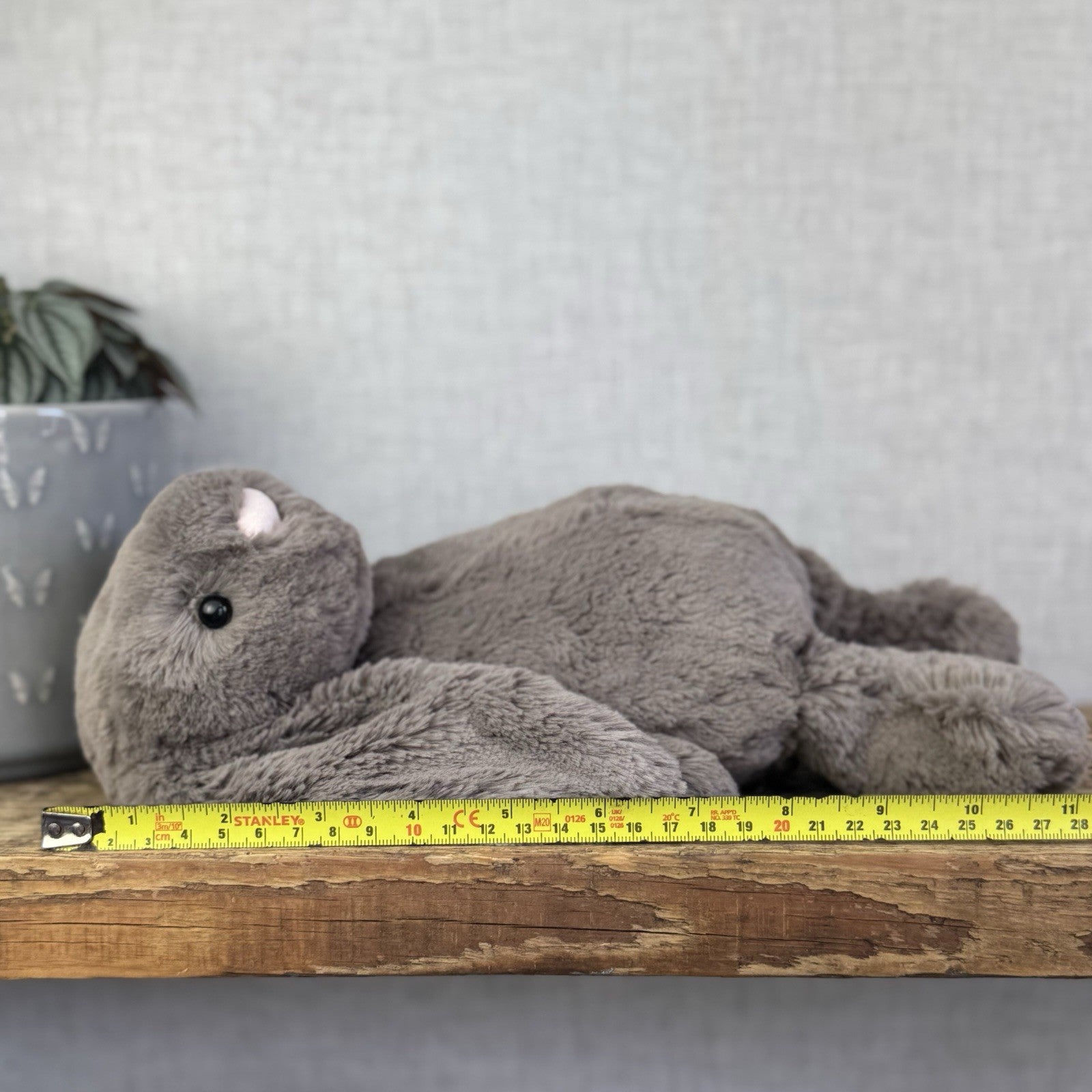 Jellycat Medium Truffle Bunny - Retired Brown Bunny Rabbit Beanie 12” (#2)
