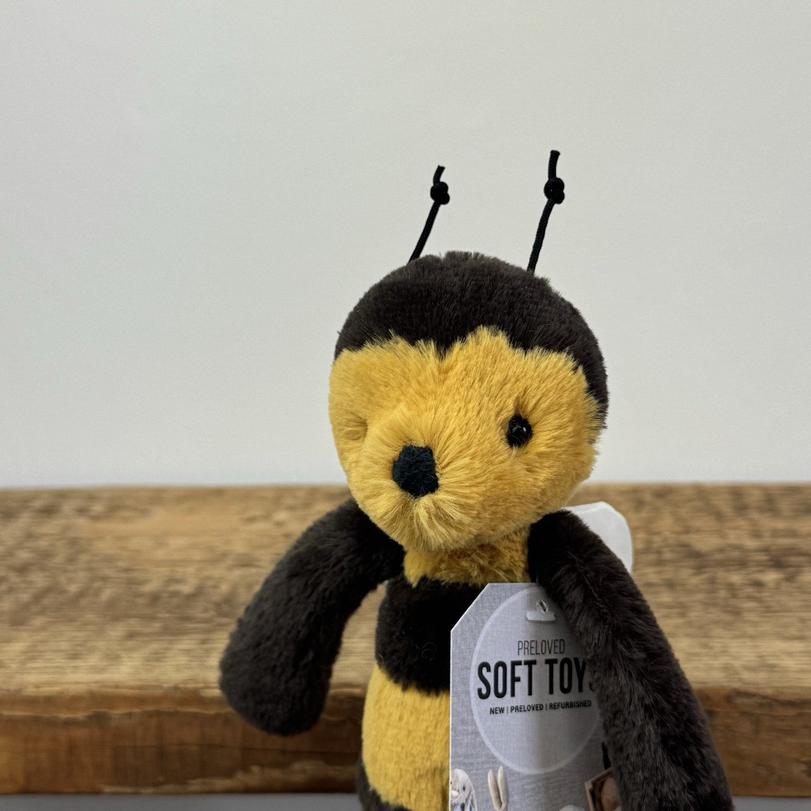 Jellycat Small Bashful Bumble Bee - Retired Small Bee Soft Toy 8"