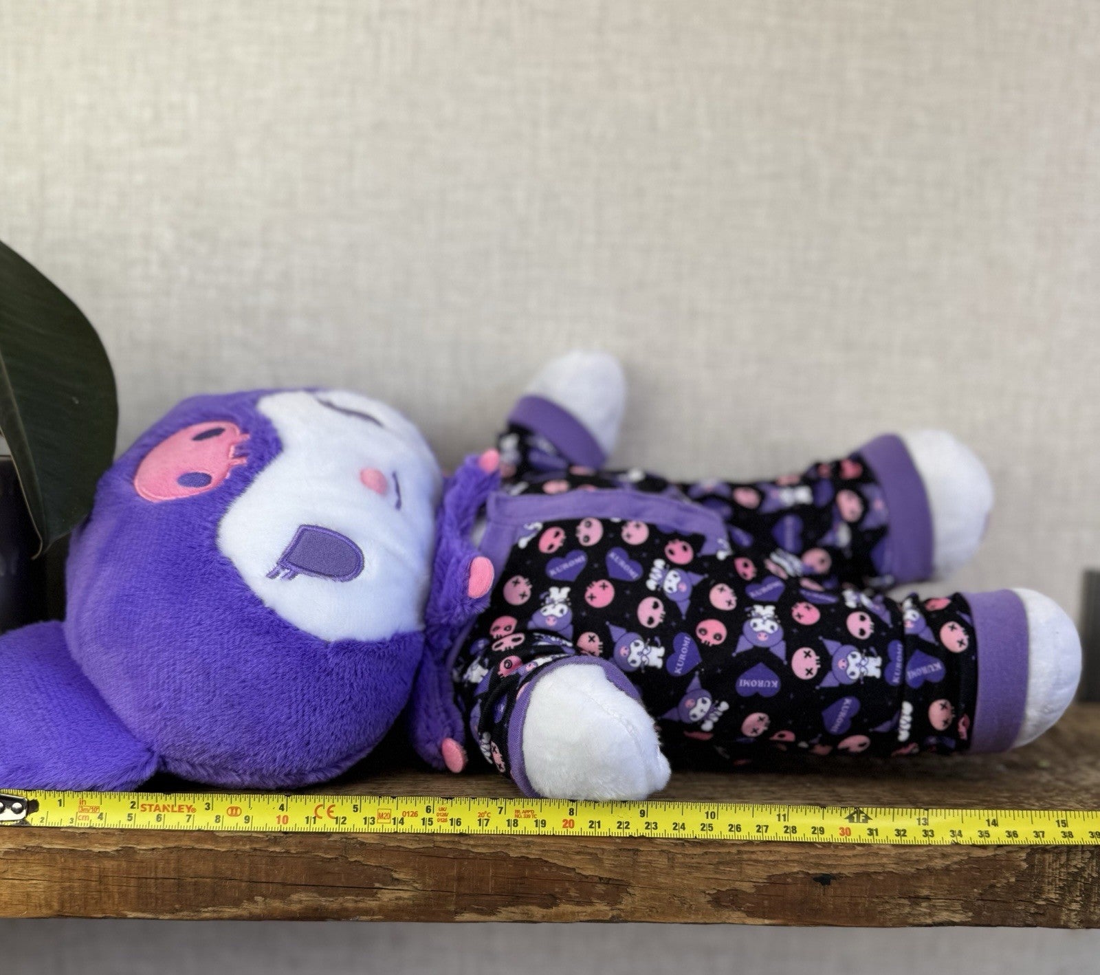 Build A Bear Purple Kuromi With Romper - New With Tags Sanrio Plush Toy