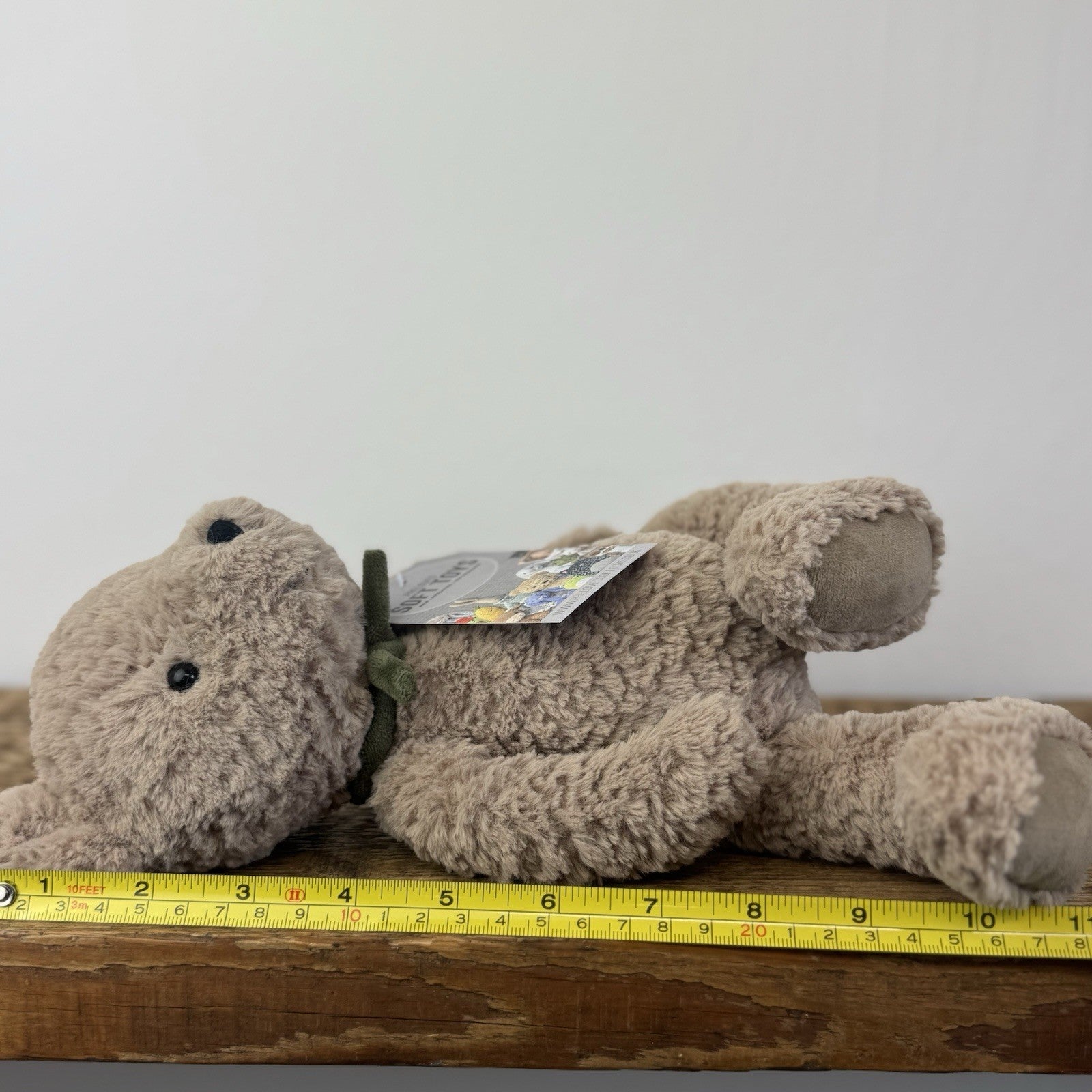 Jellycat Ambalie Bear - Beige/Brown Retired Traditional Bear Retired 11"