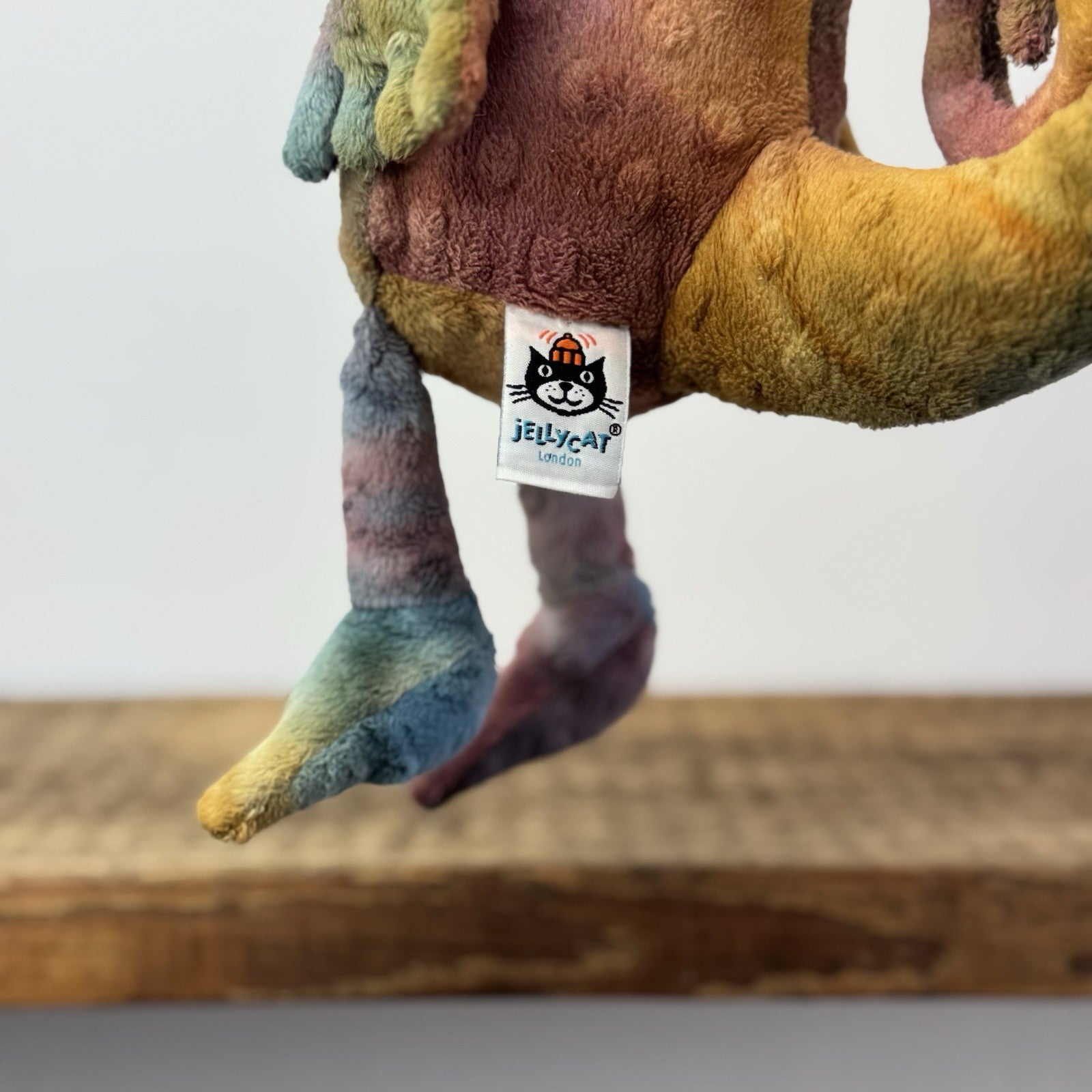 Jellycat Colin Chameleon - Jellycat Multicoloured Lizard Soft Toy - Medium 12"