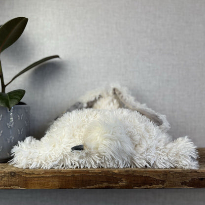 Jellycat Medium Truffles Rabbit - Bunny Cushion - Truffles Rabbit Pillow 14”