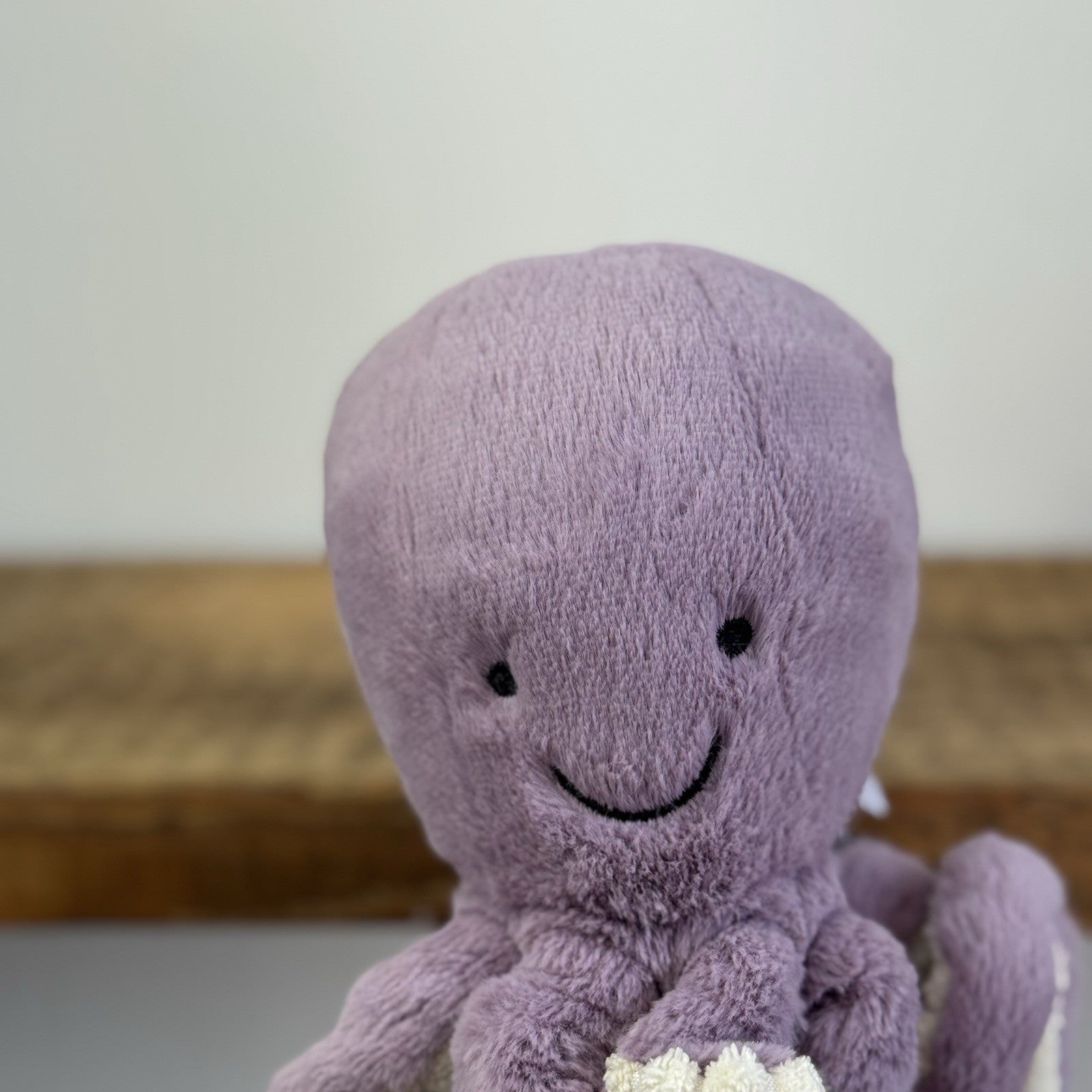 Jellycat Little Maya Octopus - Purple Octopus Beanie Super Soft 6” NWOT