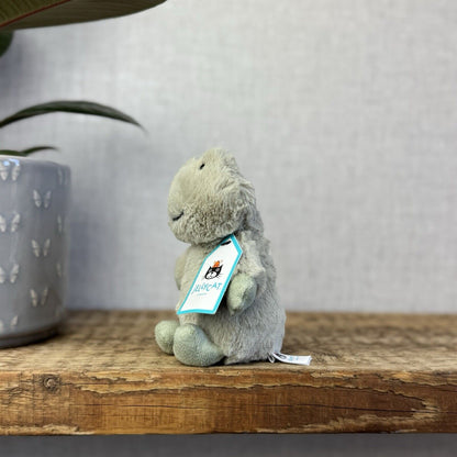 Jellycat Nippit Frog - New With Tags - Small Pale Green Standing Frog Beanie 5”