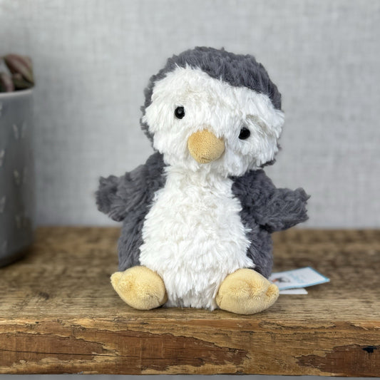 Jellycat Yummy Penguin - Small Textured Penguin Christmas Soft Toy With Tags 6”