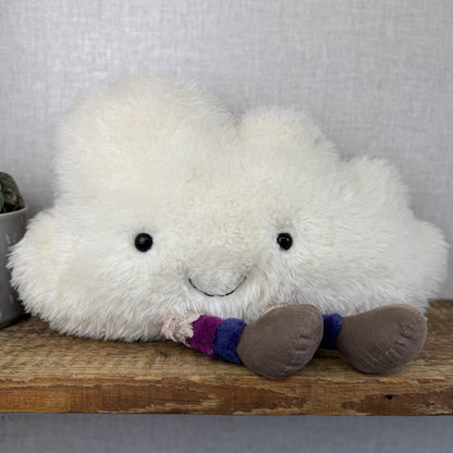 Jellycat Huge Amuseable Cloud Retired Rare (repaired/custom) Large 16”