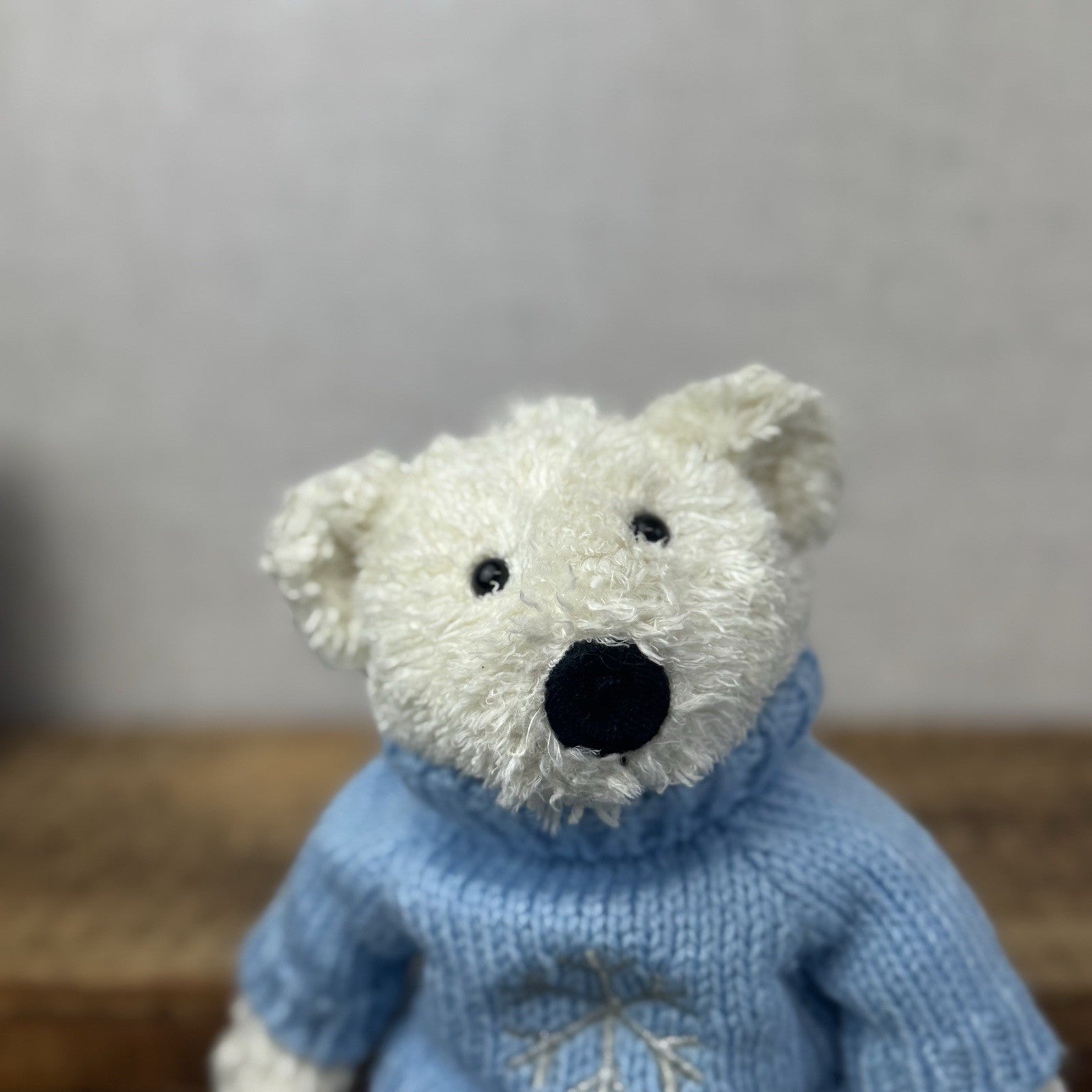 Jellycat Small Winter Tumbler Bear - Bunglie Style Bear Beanie Plush 11" Small
