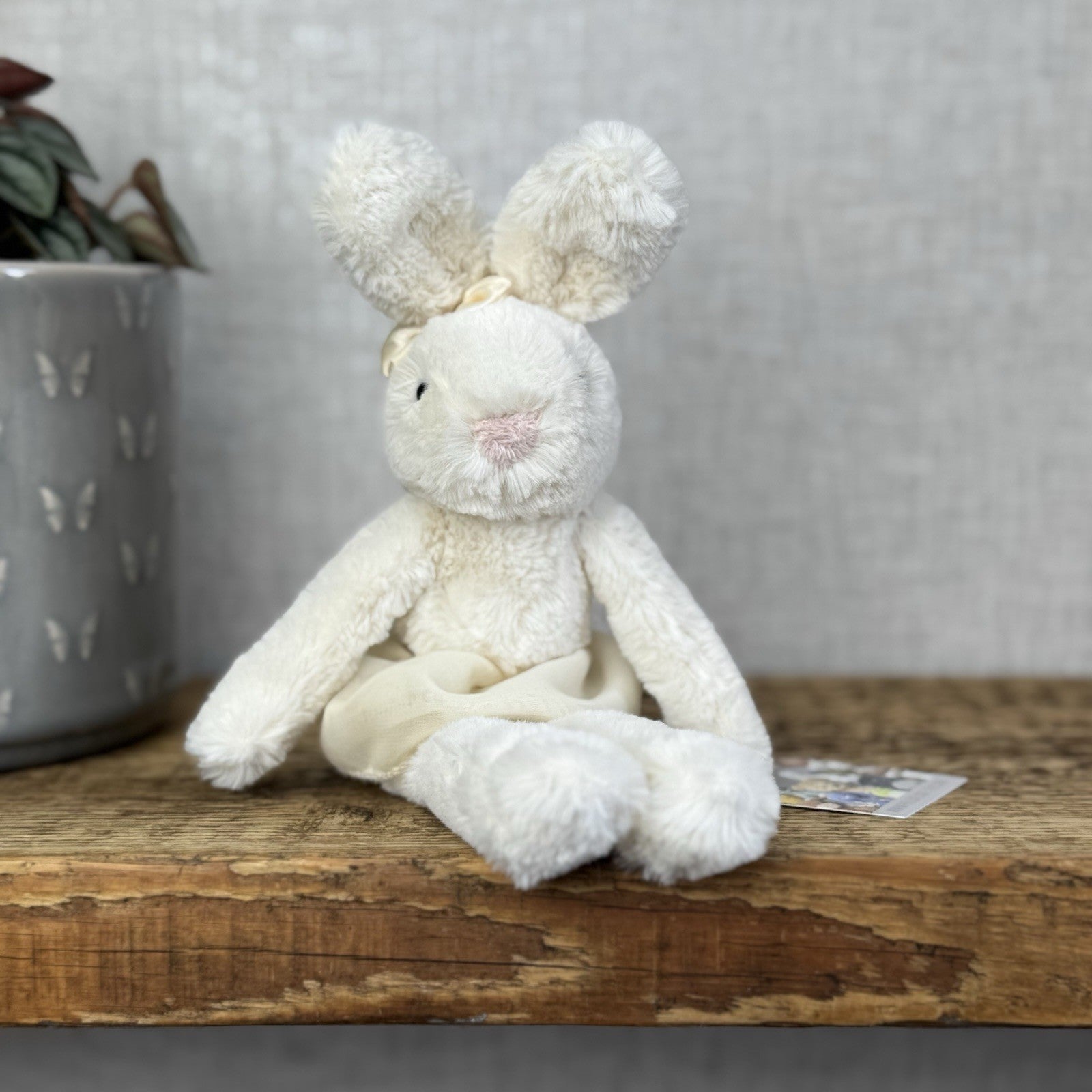 Jellycat Tutu Lulu Bunny Plush Toy Small Ballerina Cream Rabbit (white Company)