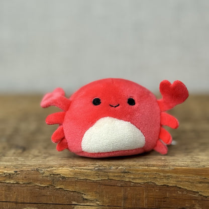 Squishmallow Squishville - Carlos Red Crab Mini Sea Plush (Multi Buy Discount)