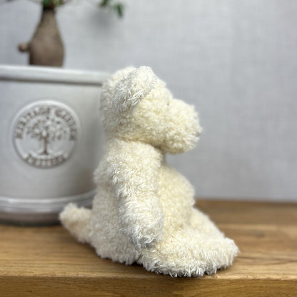 Jellycat Sguidgy Lamb - Small Squidgy Lamb - Vintage Small Curly Fur Lamb 10"