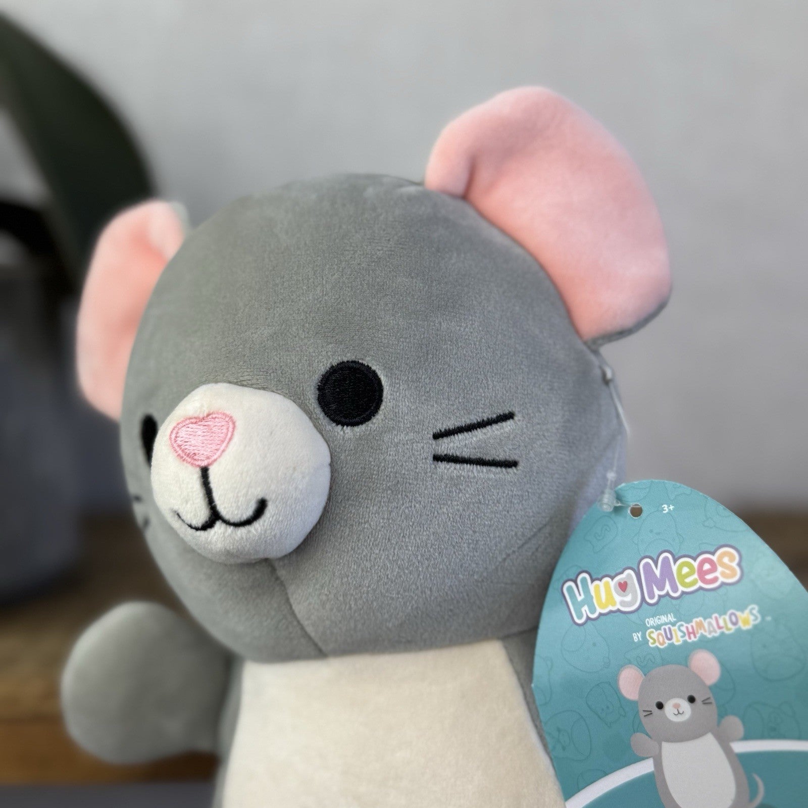 Squishmallow Hug Mees - Misty Mouse Hugmee - New Mouse Squishmallow 10"