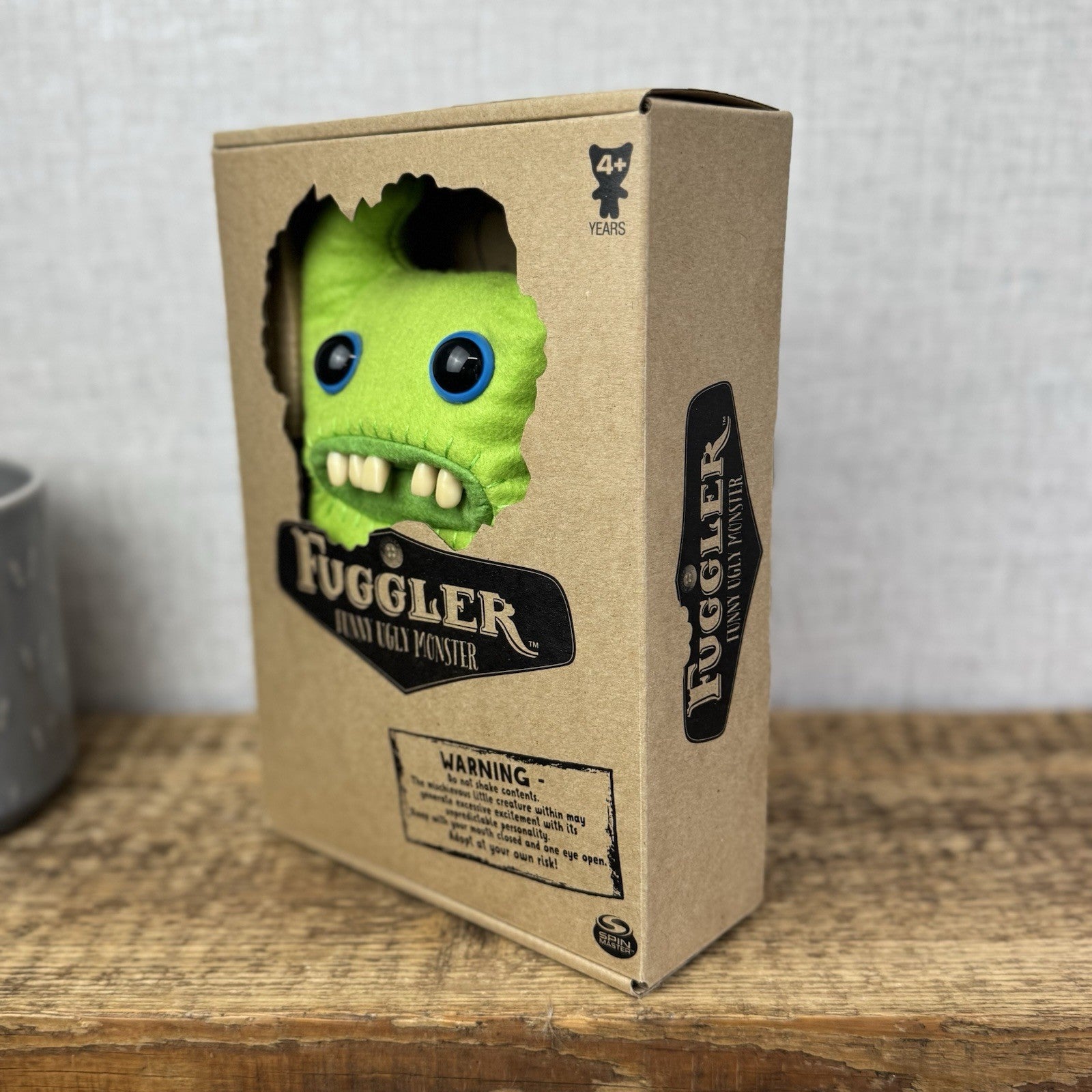 Fuggler Collectible Sir Hornsalot Green Brand New In Box With Certificate
