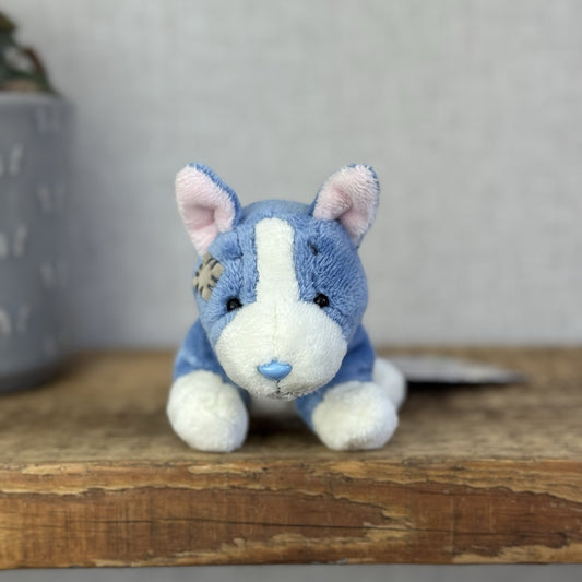 Blue Nose Friends #102 Jewel - Mini Corgi Blue Plush Beanbag Toy 5"