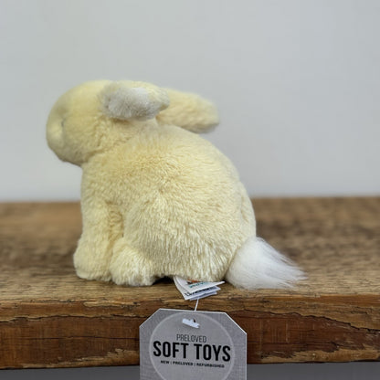 Jellycat Minilop Lemon Bunny - Small Lop Ear Bunny Yellow Retired 5"
