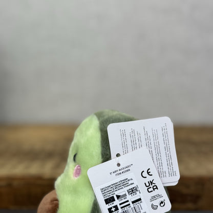 Aurora Airy Avocado - Small Smiling Avocado plush - Palm Pals Mini Beanbag Plush